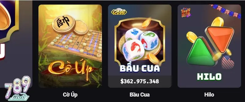 Tổng quan game cờ úp 789club siêu hot hit