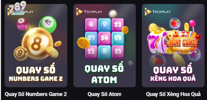 Tổng quan game quay số Atom với thưởng cực lớn