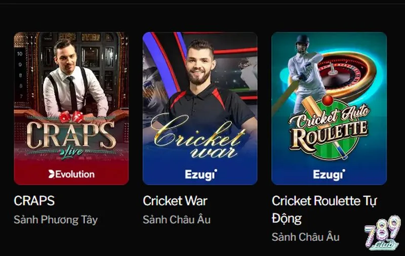 Tổng quan game Cricket War 789club