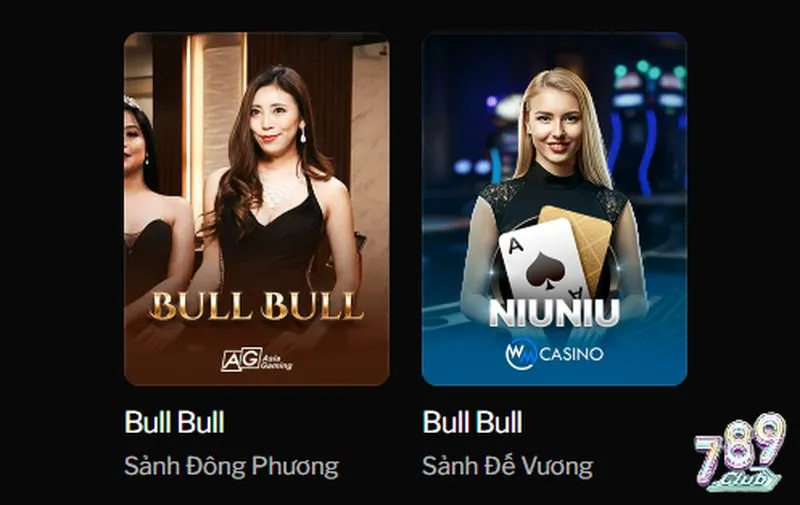 Tổng quan game bài hot hit Bull Bull 789club