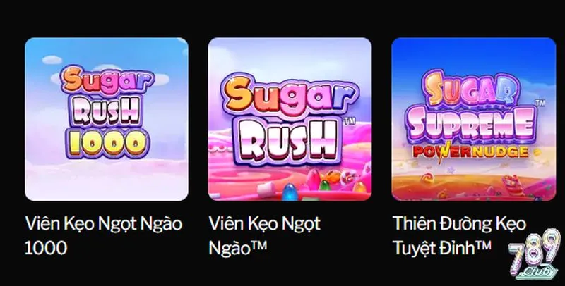 Tổng quan game slot Sugar Rush 789club