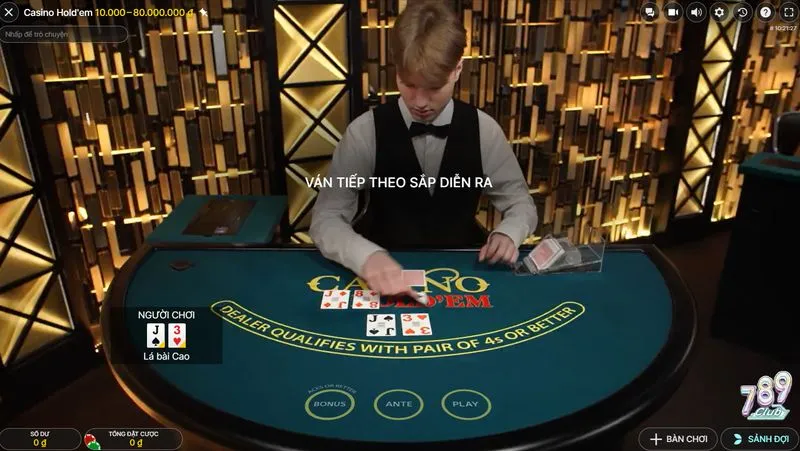 Hướng dẫn đầy đủ về luật chơi Casino Hold'em