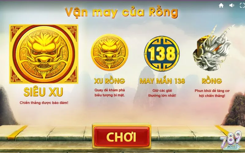 Tính năng ưu việt của vận may của rồng 789club